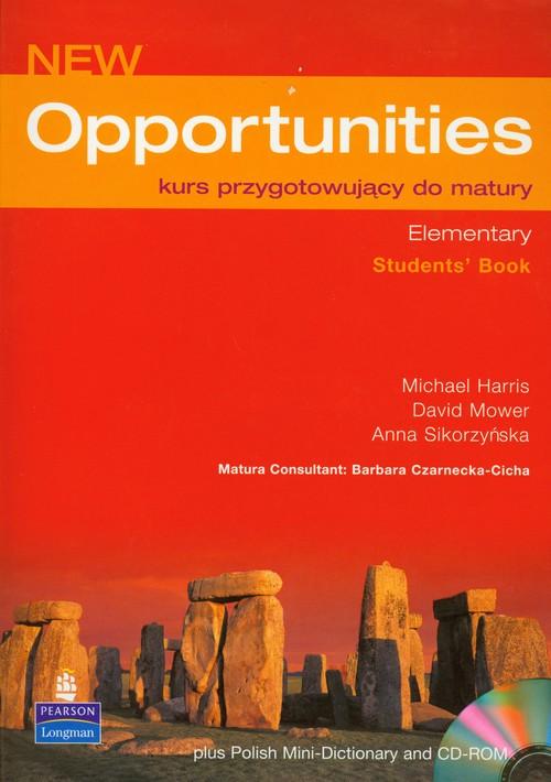 Opportunities new elementary students book z płytą