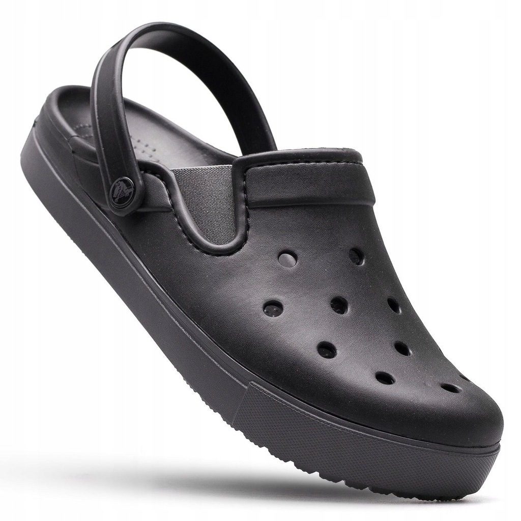 X8007 CROCS KLAPKI UNISEX 38-39 CZARNE