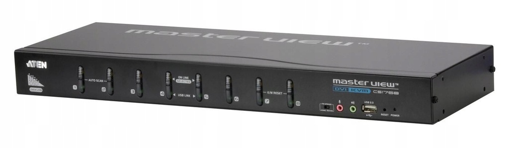 Aten 8 port USB DVI-I KVM + Audio