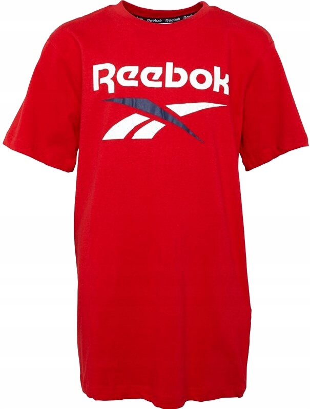 REEBOK Text T-shirt koszulka chlopięca- 176