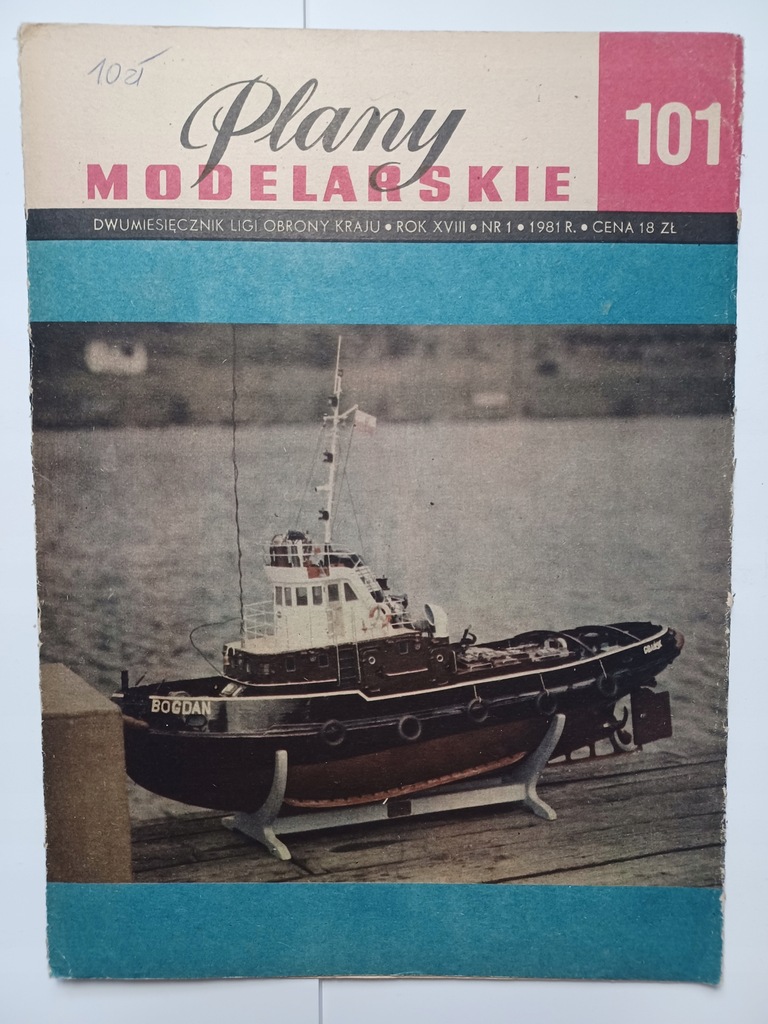 Plany modelarskie nr 101 (1/1981) - holownik H-300