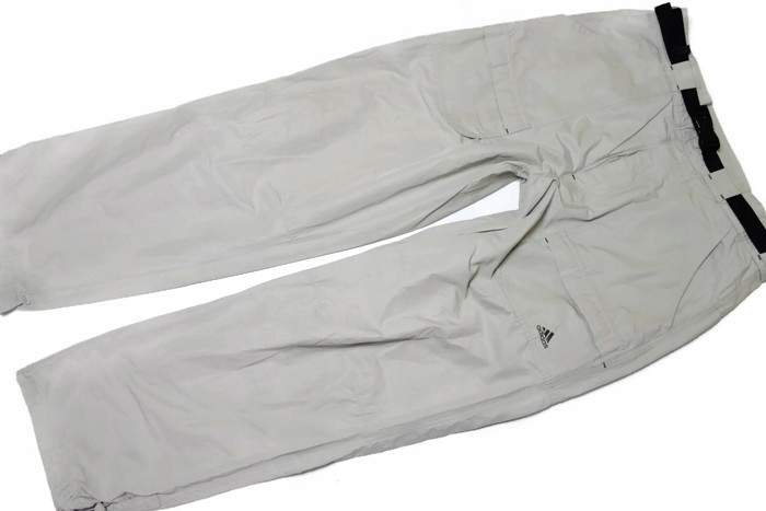 A750**ADIDAS spodnie OUTDOOR pasek SPORTOWE r. L**