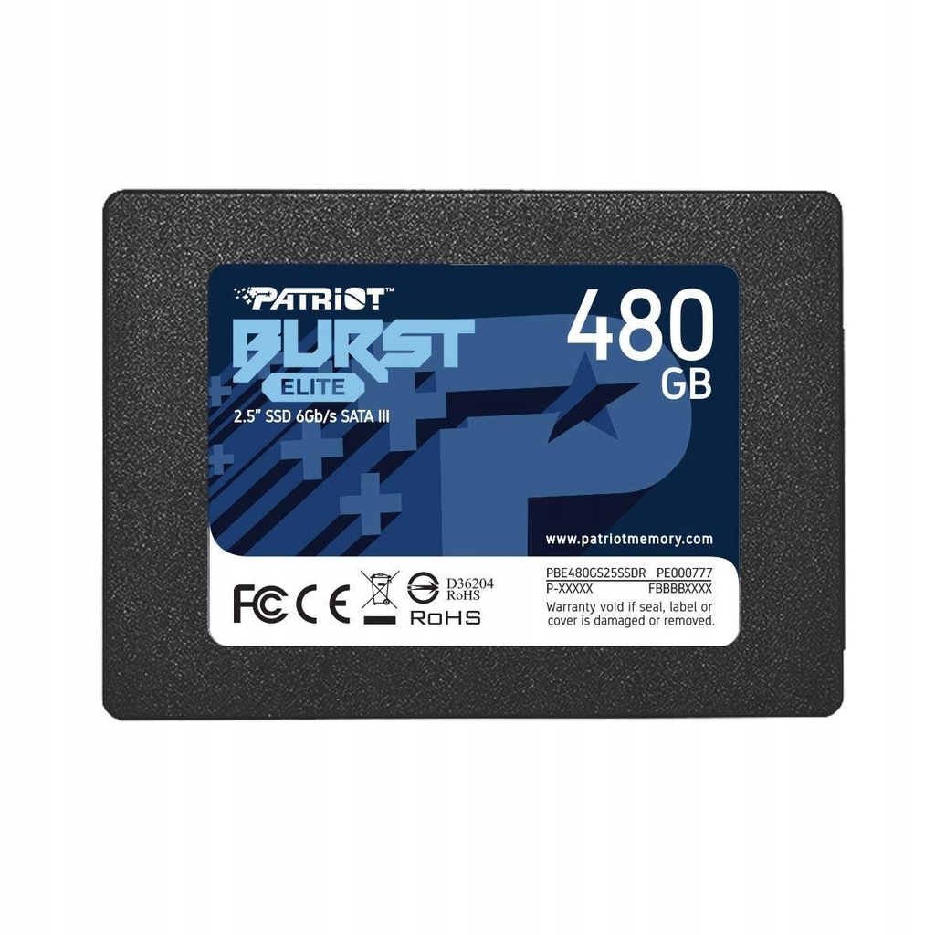 Dysk SSD Patriot Burst Elite 480GB SATA 450/320