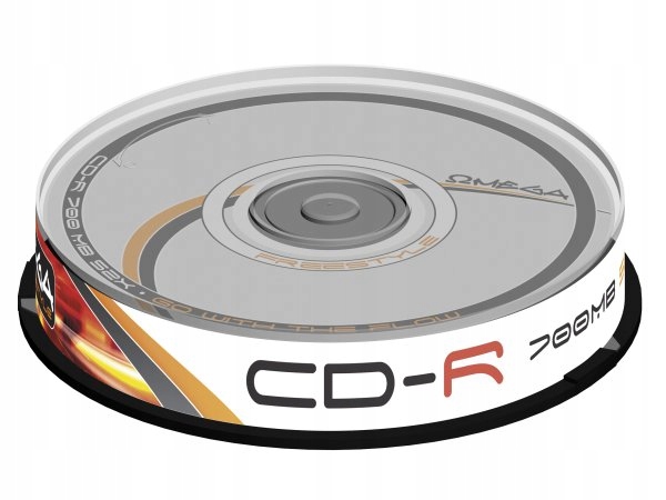 CD-R 700MB 52X OMEGA FREESTYLE CAKE 25szt