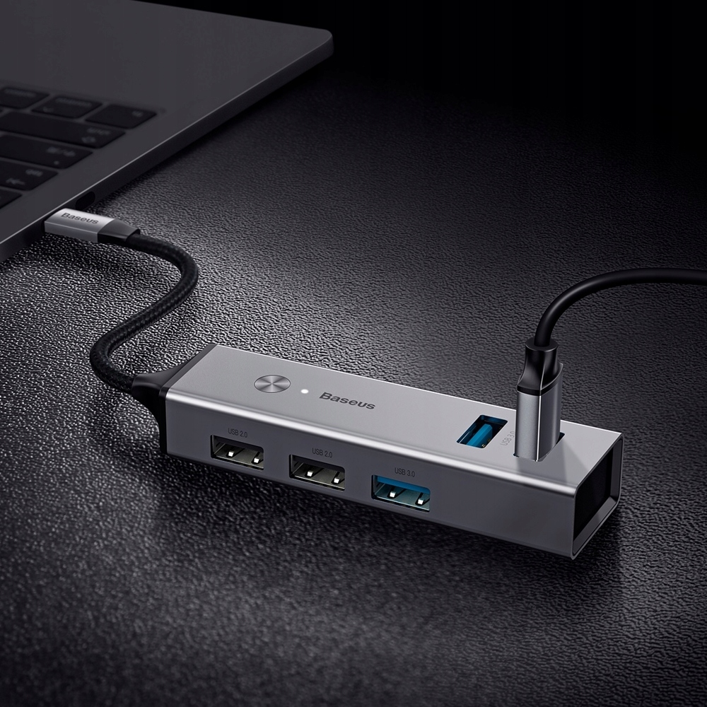 Купить АДАПТЕР BASEUS-концентратор-разветвитель USB-C НА 5x USB 3.0: отзывы, фото, характеристики в интерне-магазине Aredi.ru