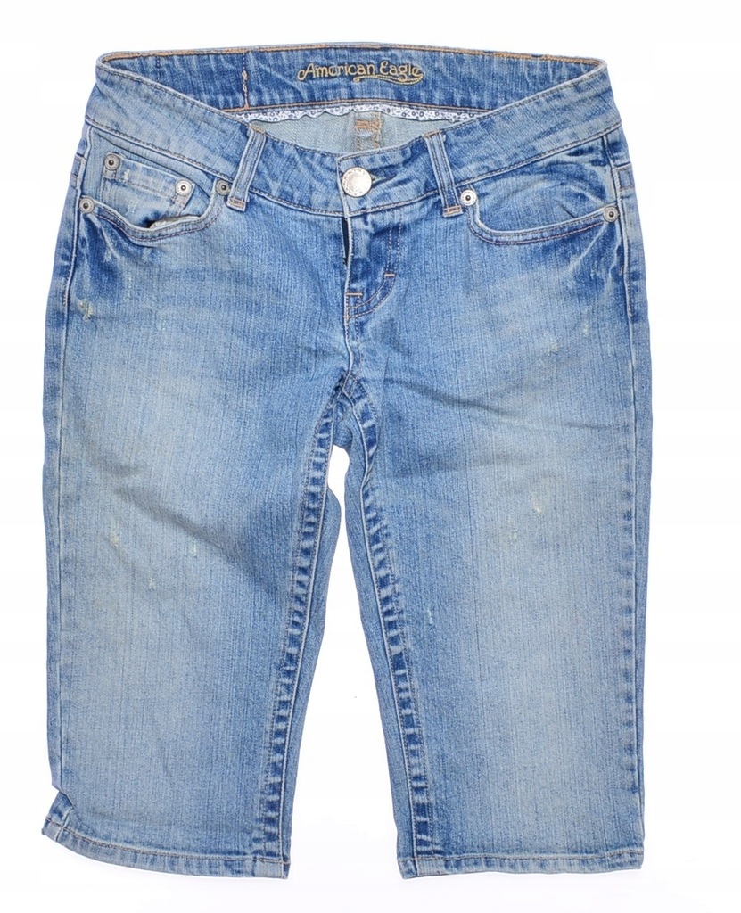 5914-76 AMERICAN EAGLE m#b SPODENKI JEANSOWE W30