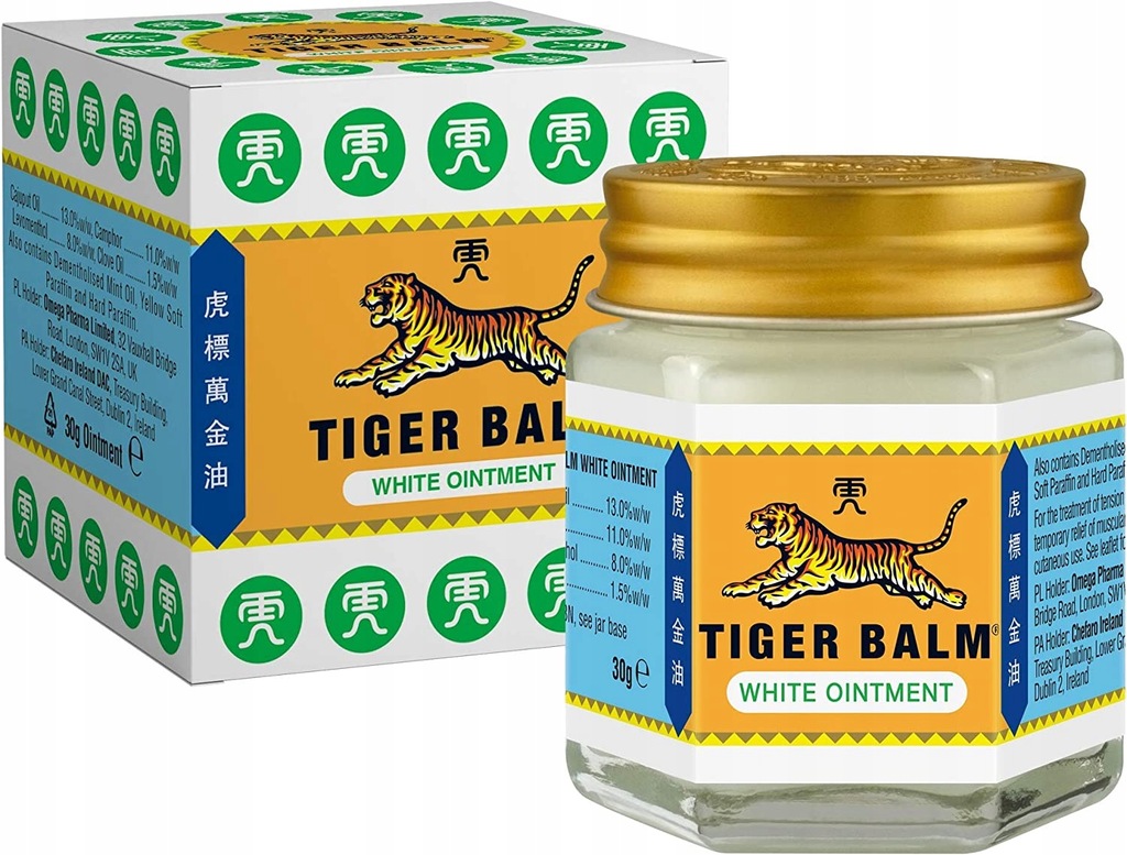 TIGER BALM MAŚĆ PRZECIWBÓLOWA - SKUTECZNA Z UK - 12531740309 ...