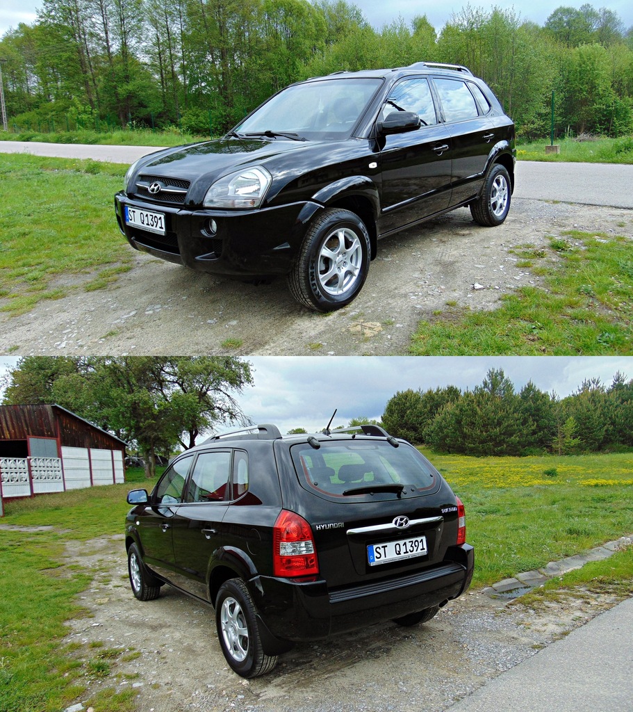 HYUNDAI TUCSON_2.0 BENZYNA 141KM_NOWE OPONY_IDEAŁ