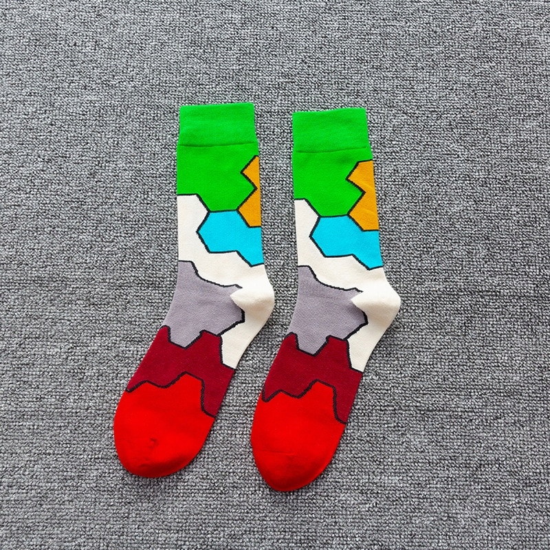 Skarpetki HAPPY Socksy Kolorowe bawełniane 38-42