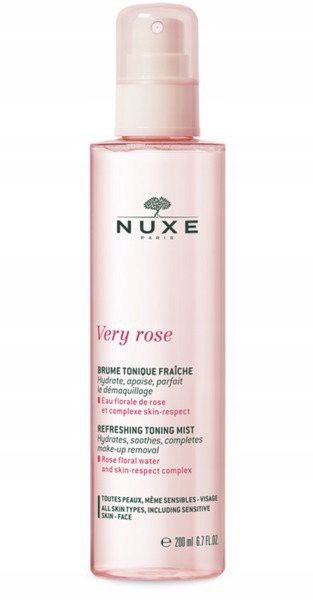 NUXE Very Rose Refreshing Toning Wody i spreje