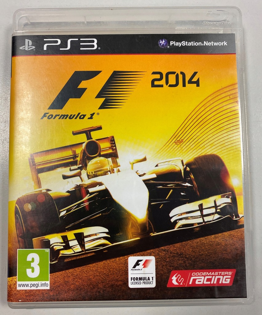 F1 2014 / FORMUŁA 1 / GRA PLAYSTATION 3 PS3 / PL