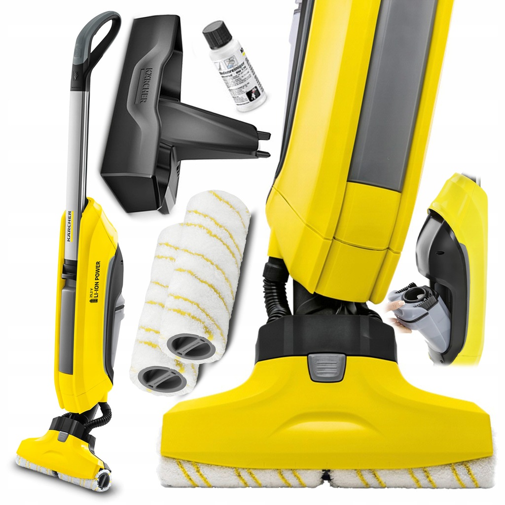 MOP ELEKTRYCZNY KARCHER FC5 ODKURZACZ CORDLESS 2w1 8718590557
