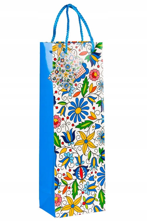 Torebka ozdobna kaszubska butelkowa