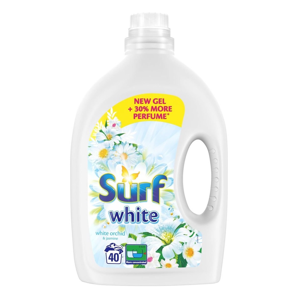 Surf Płyn do prania WHITE 2x2l 80prań