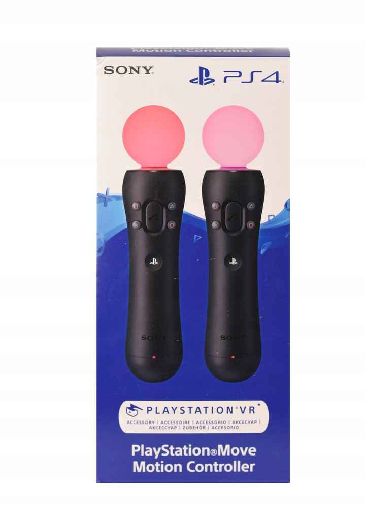 SONY PLAYSTATION VR 2 KONTROLERY MOVE + ŚCIERECZKA