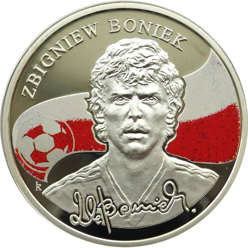 100 dram, Armenia - Zbigniew Boniek, 2009