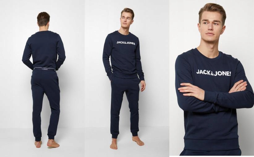 A24U006 PIŻAMA DRES KOMPLET JACK & JONES L