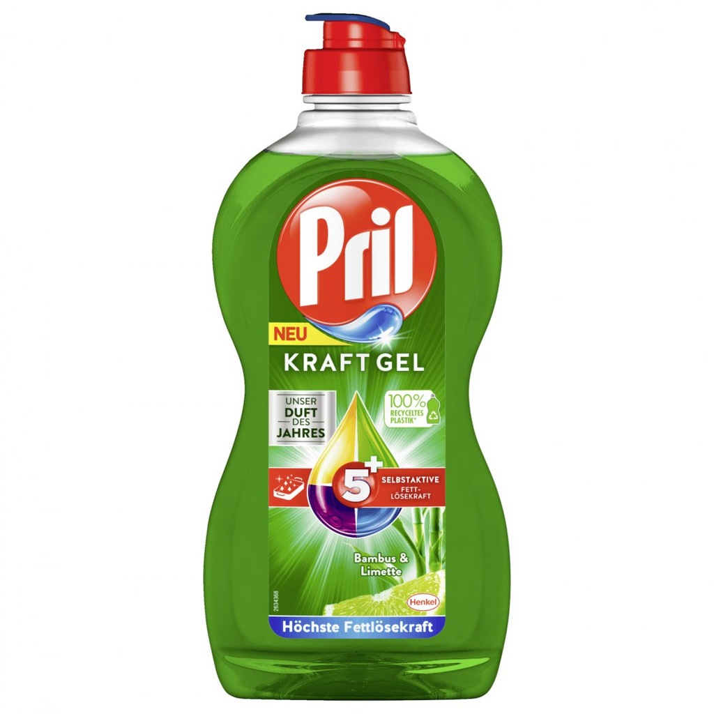 Pril Kraft Gel Bambus&Limette 450 ml