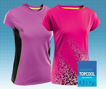 KOSZULKA SPORTOWA DAMSKA L TOPCOOL RÓŻOWA+GRATIS