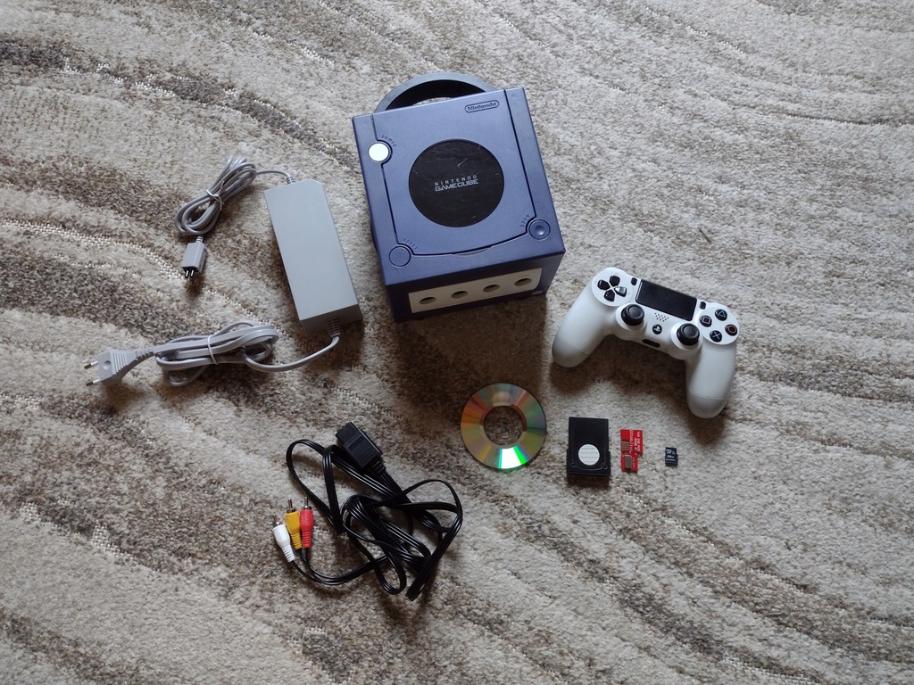 GameCube BLUETOOTH, xeno, adapter sd2sp2, 64gb