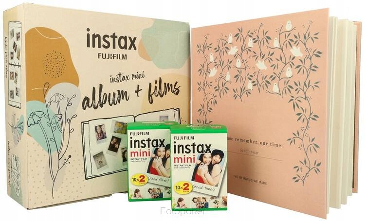 INSTAX MINI BUNDLE PINK BIRD