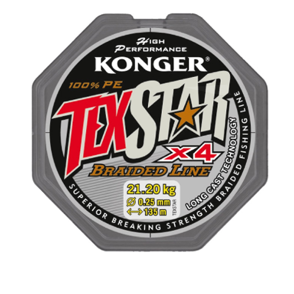 PLECIONKA KONGER TEXSTAR DYNEEMA 100% 135m 0.12mm