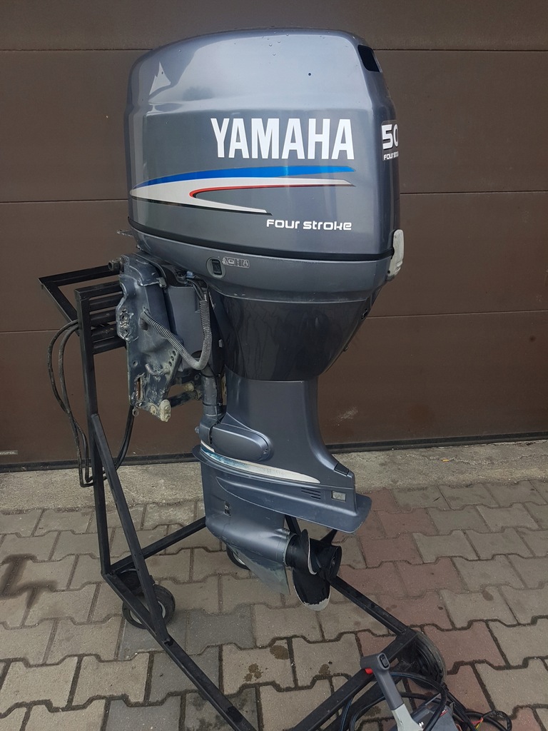 Silnik Zaburtowy Yamaha 50 Km Trym Manetka 8458286524 Oficjalne Archiwum Allegro