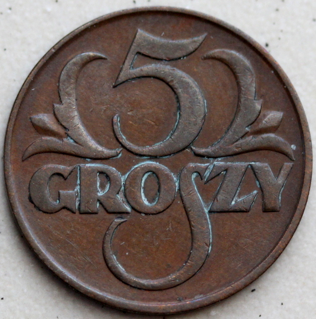 5 groszy 1936