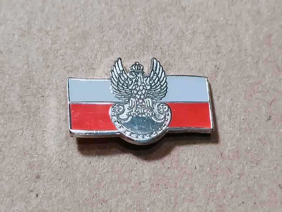 odznaka wojskowa flaga orzeł Wojsko Polskie 1