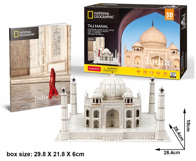 Puzzle 3D National Geographic Taj Mahal
