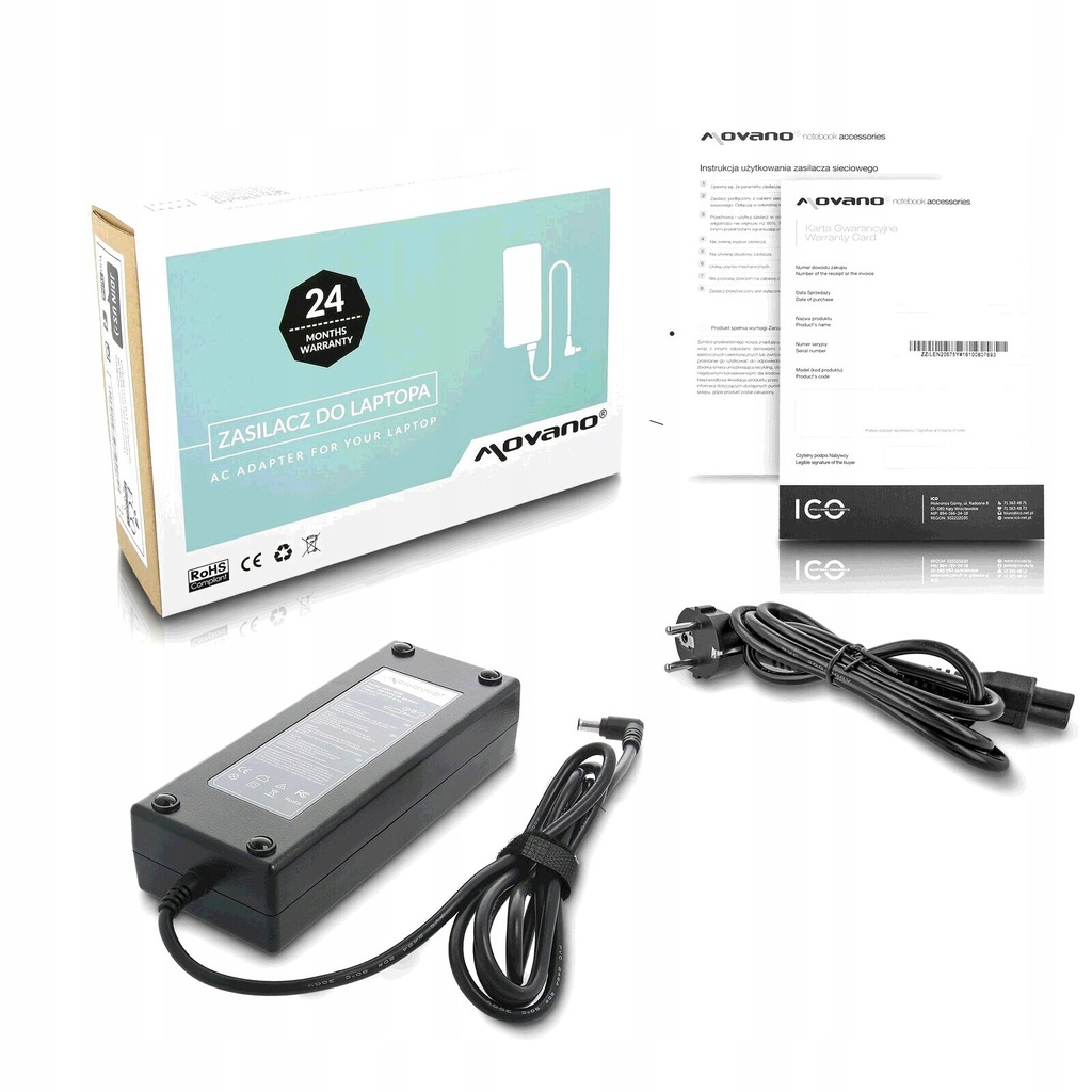 * Zasilacz Sony 19.5V 6.2A VGN-AW235J/B VGN-AW270Y