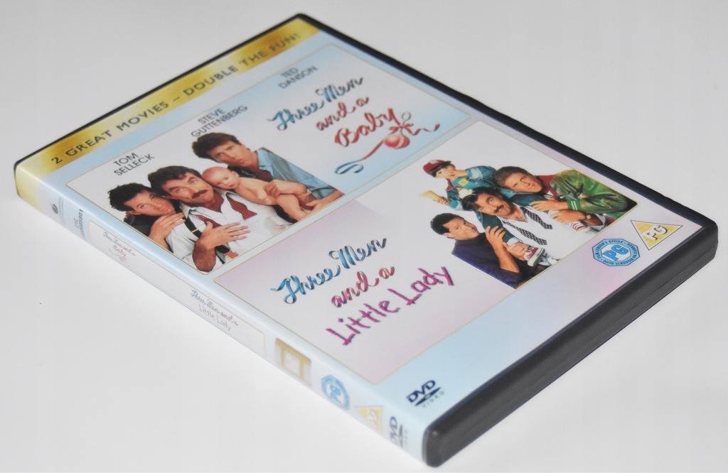 Three Men and a Baby/Little Lady - 2 filmy DVD