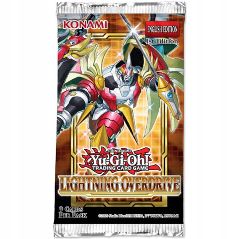 YGO Yu-Gi-Oh! TCG: Lightning Overdrive Booster