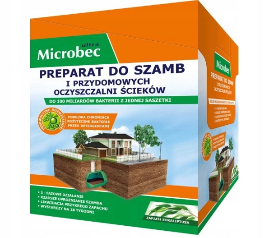 Microbec Ultra op 18 saszetek/25g Bros eukaliptus