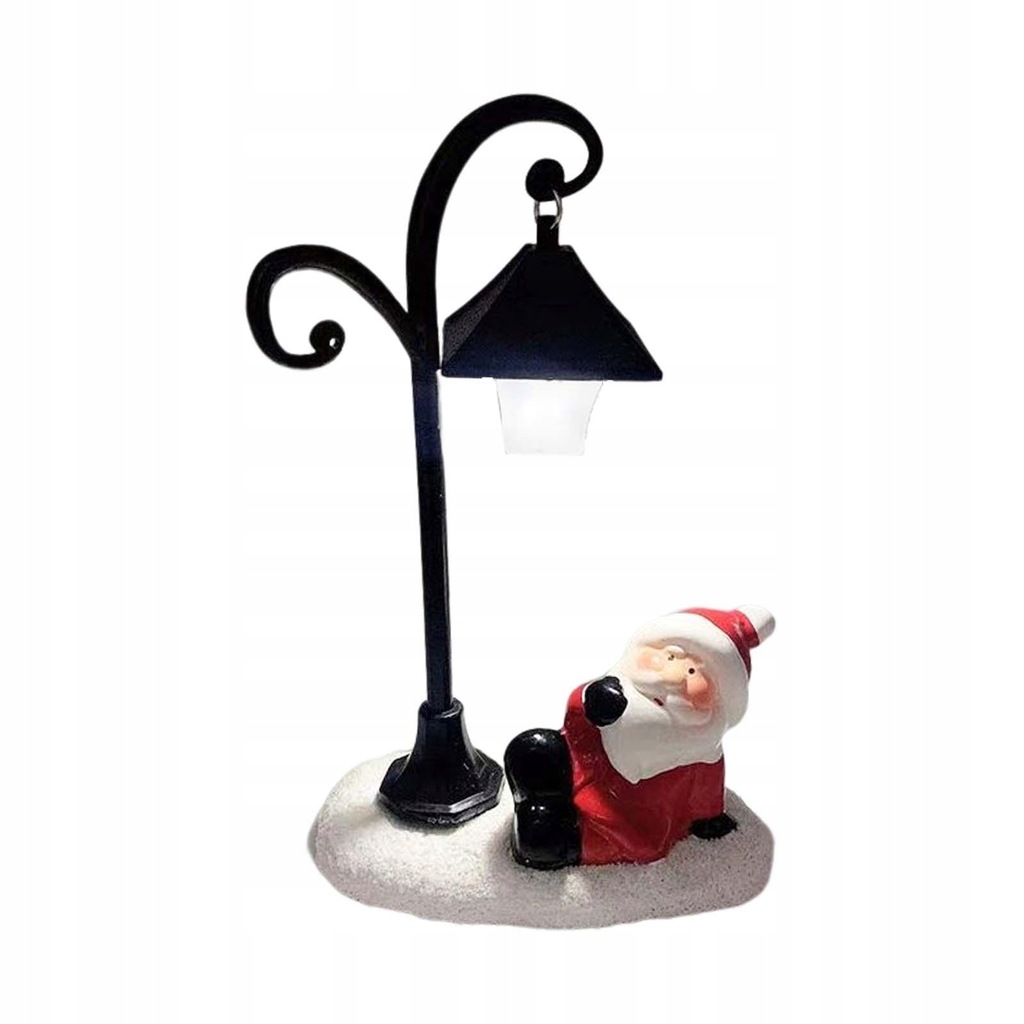 Cute Christmas Sculpture LED LED Lamp Lantern