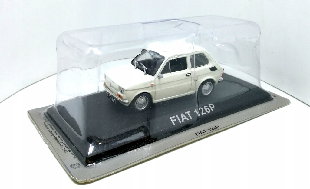 Fiat 126p Maluch 1:43 IXO Kultowe Auta Prlu Model