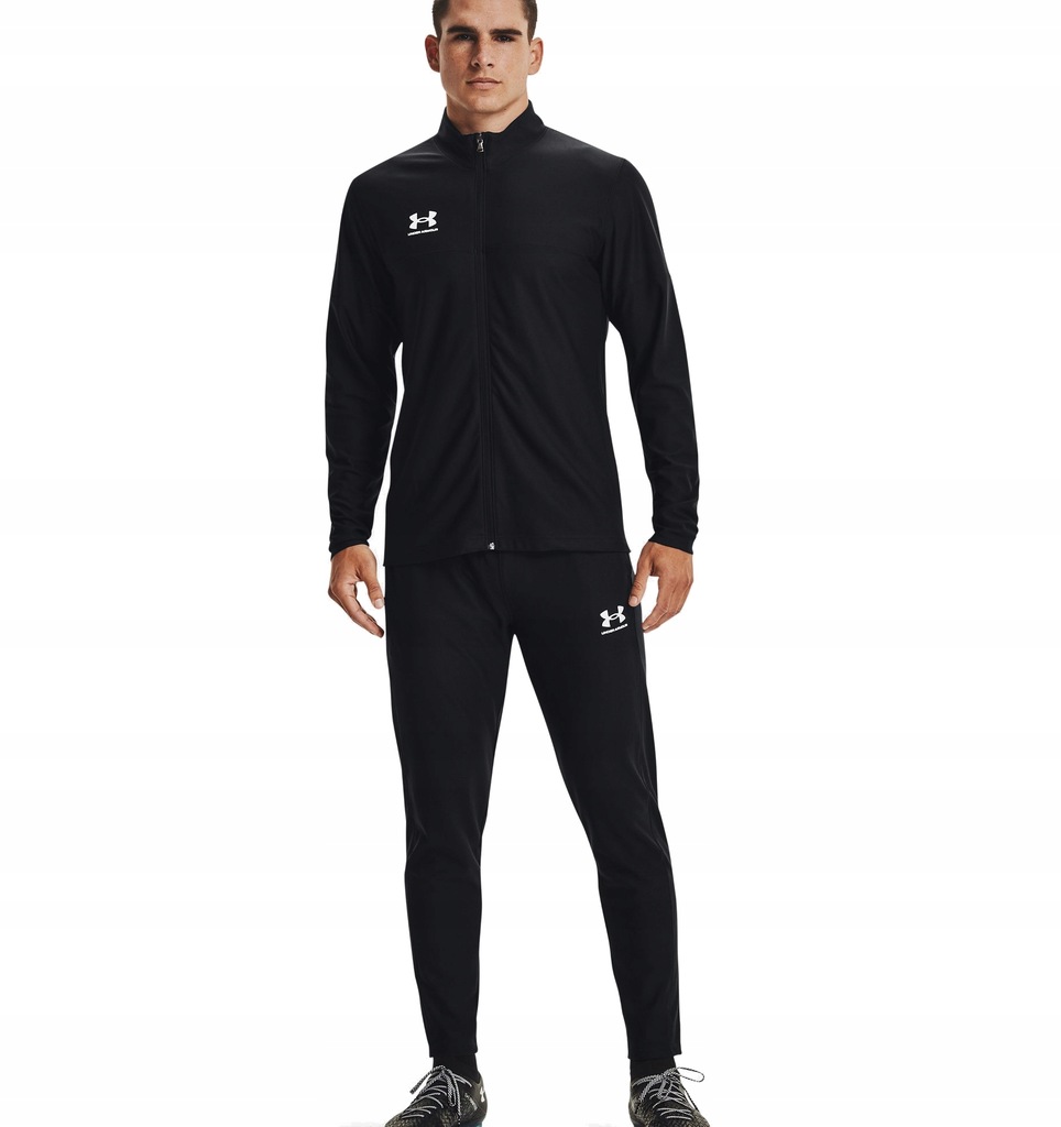 MĘSKI DRES KOMPLET DRESOWY UNDER ARMOUR CZARNY M