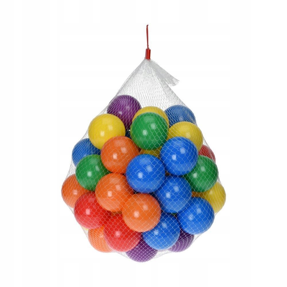 Kolorowe piłki kulki dla dzieci 50 szt