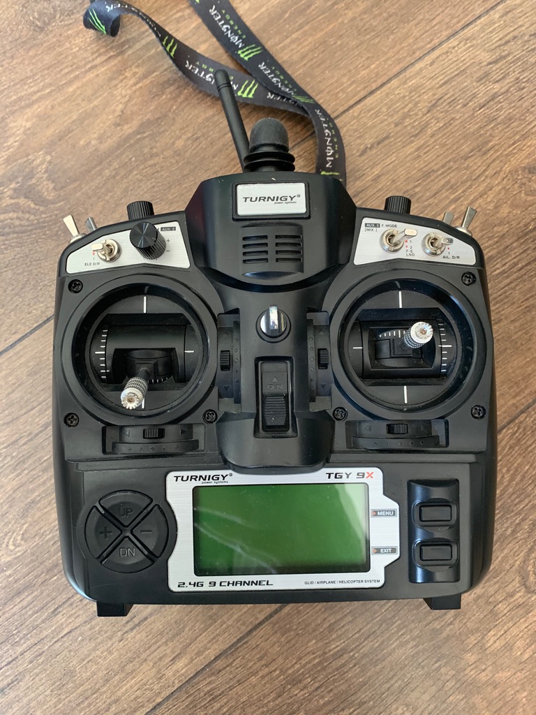 Aparatura Turnigy 9X mode 2 FrSky DJT telemetry