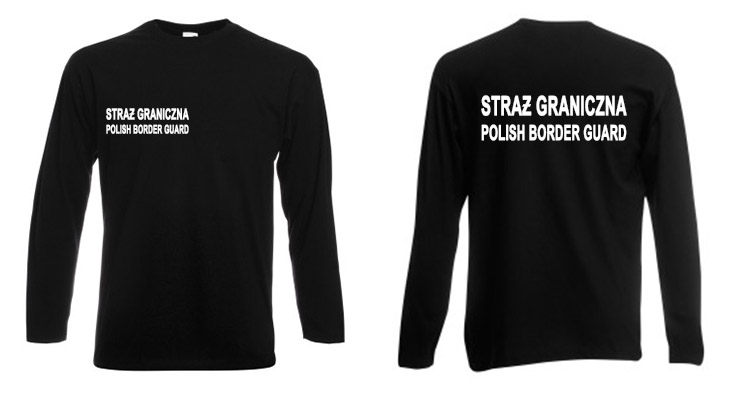 Koszulka longsleeve Straż Graniczna męska XL