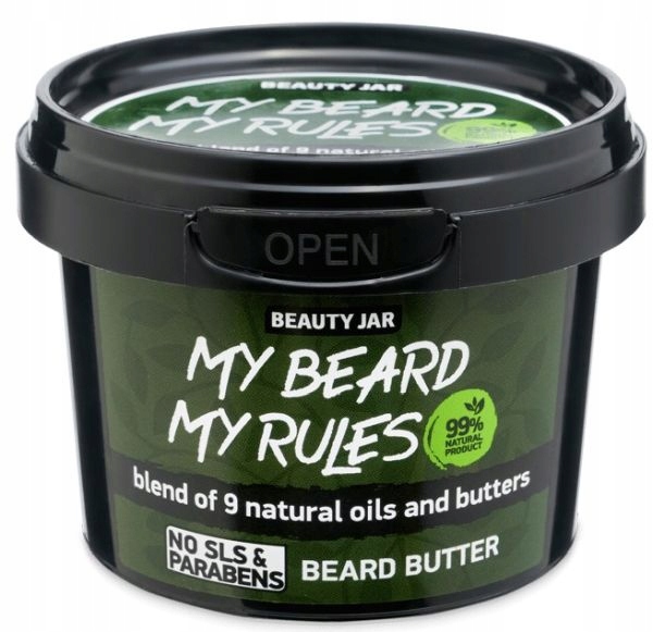 BEAUTY JAR MY BEARD MY RULES MASŁO DO BRODY