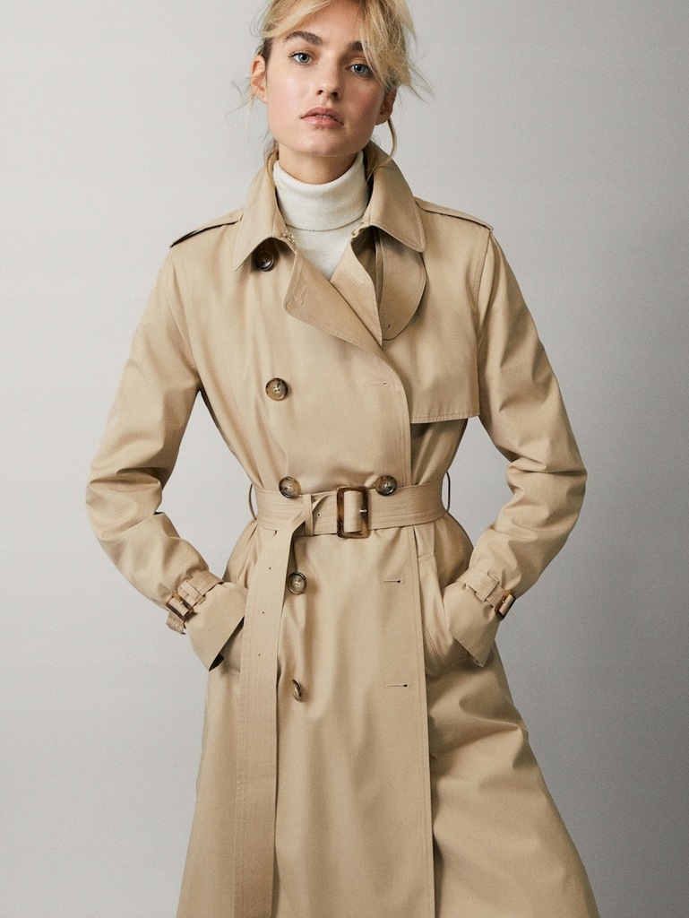 TRENCZ MASSIMO DUTTI S / M 38