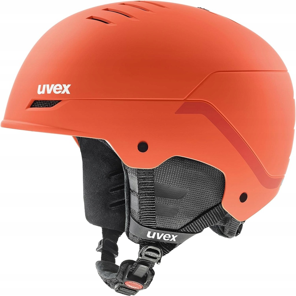 Kask UVEX Wanted Fierce Red Stripes 58-61 cm