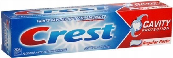 Pasta do Zębów z Fluorem Przeciw Próchnicy Crest 232g Cavity Regular Paste