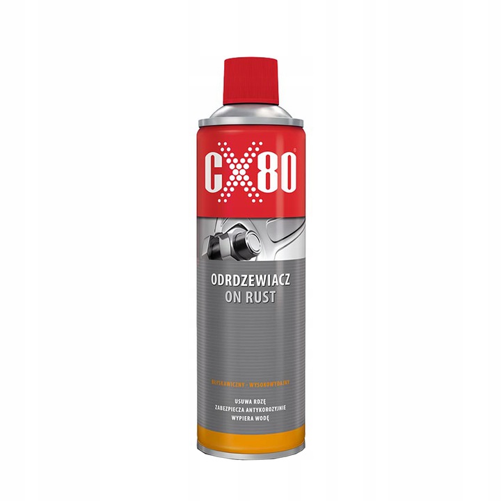 CX80 ON RUST ODRDZEWIACZ DO ŚRUB USUWA RDZĘ 500ml