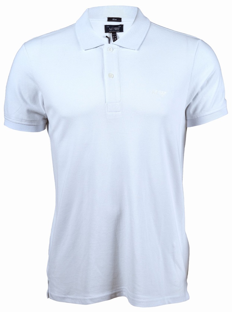 KOSZULKA POLO ARMANI | AJ | BIAŁA | r. XXL