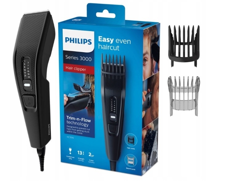 philips hairclipper series 3000 hc3510