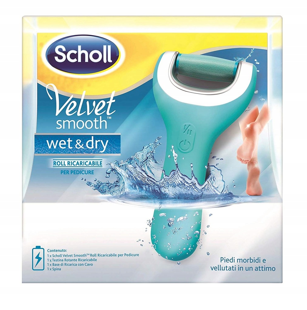 Scholl Velvet Smooth Wet Dry Elektryczny Pilnik