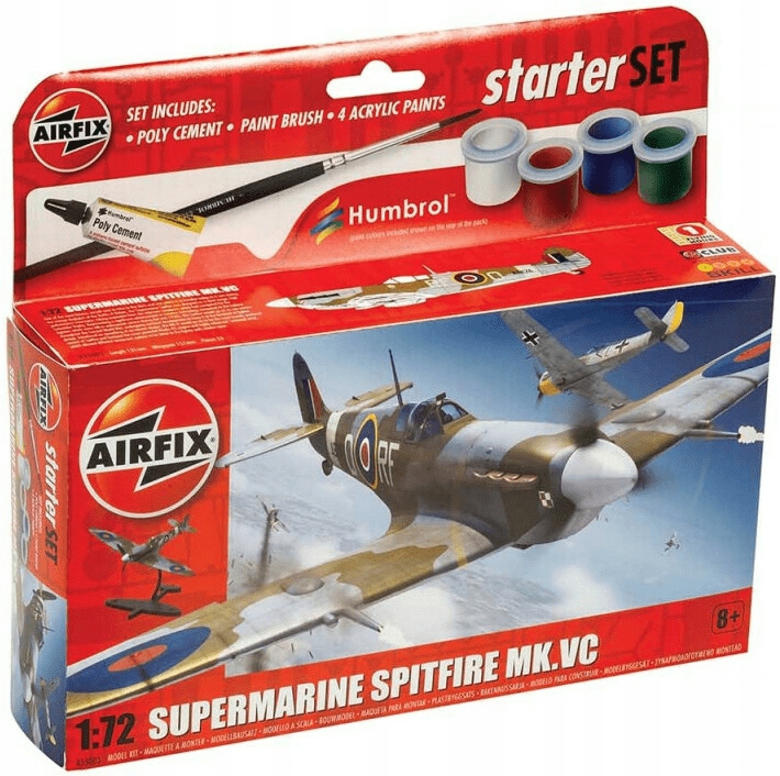 Model do sklejania Small Beginners Set Spitfire