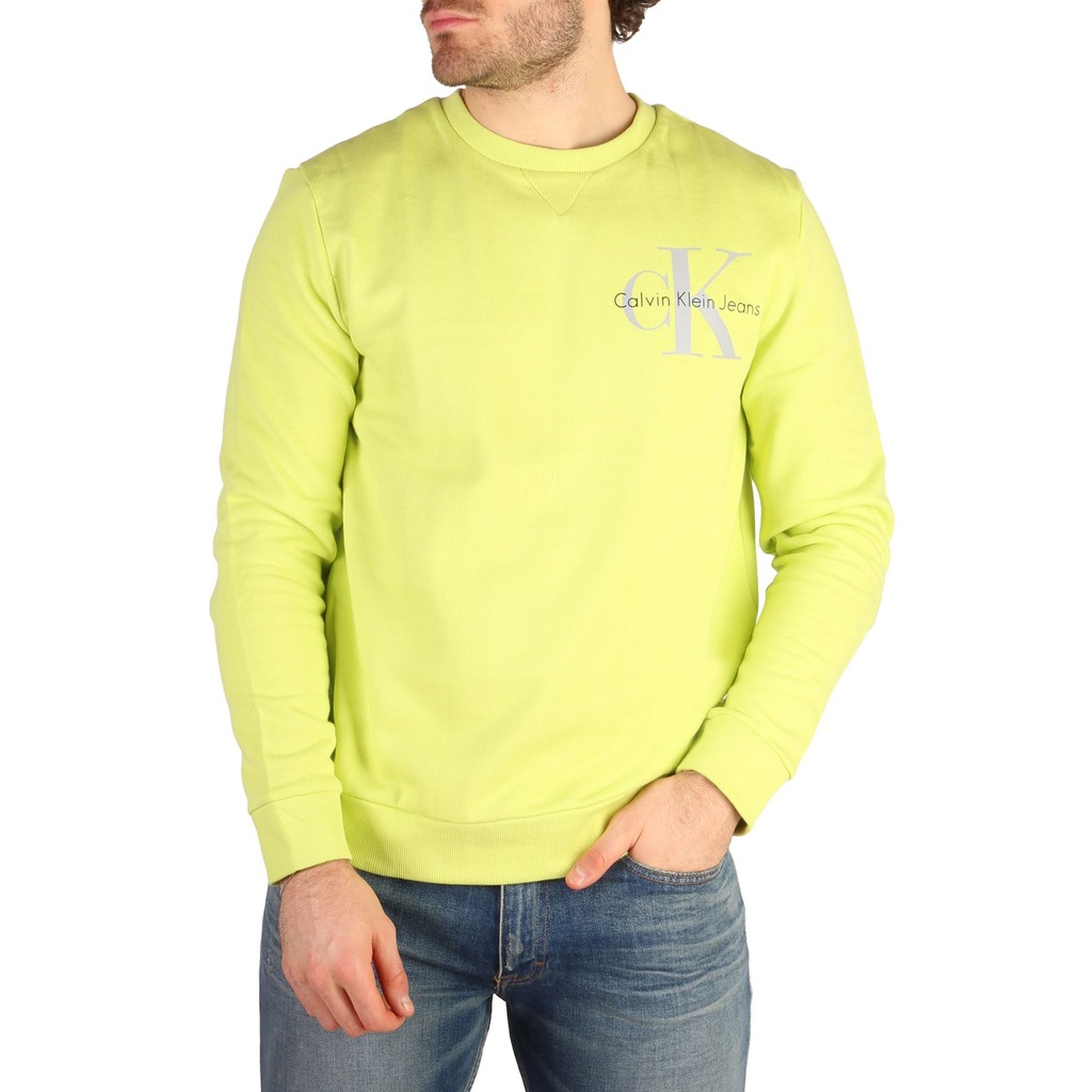 Bluza Męska Calvin Klein - J30J304675 - Zielony XL